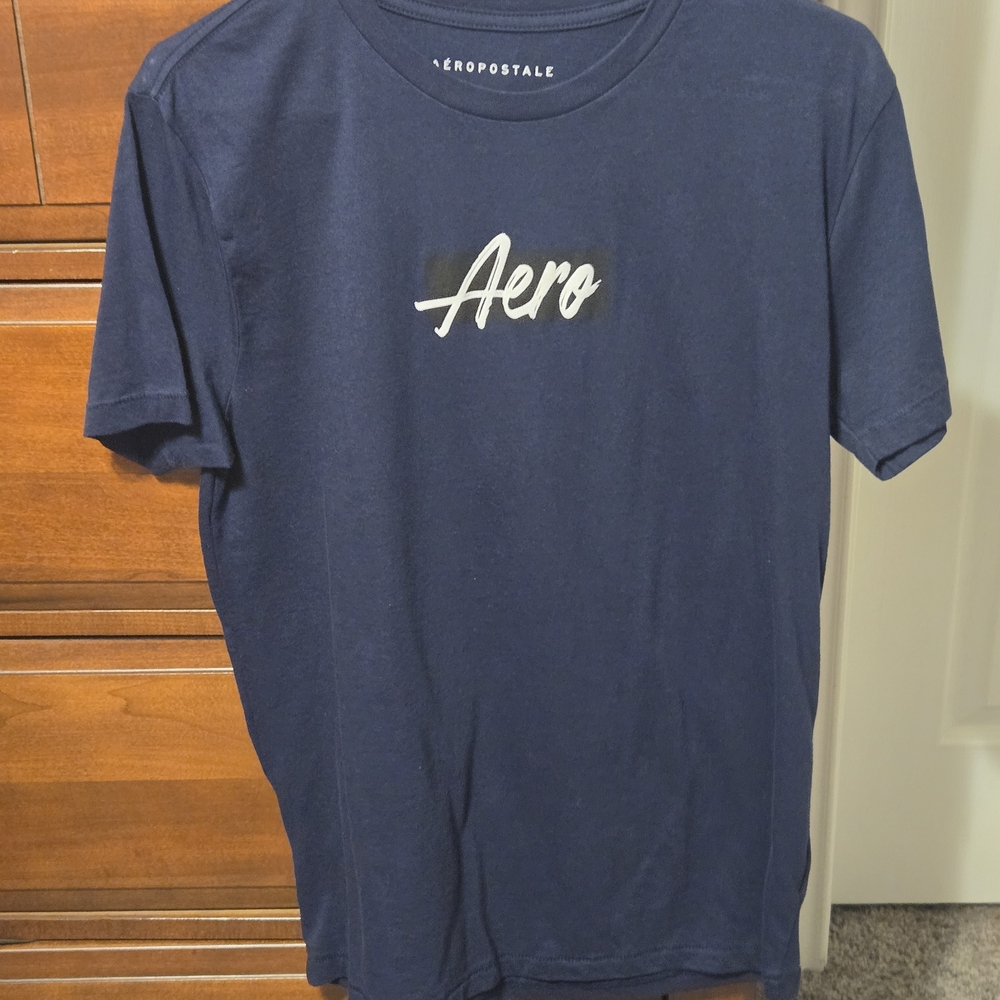 Aeropostale Dark Blue Graphic Tee